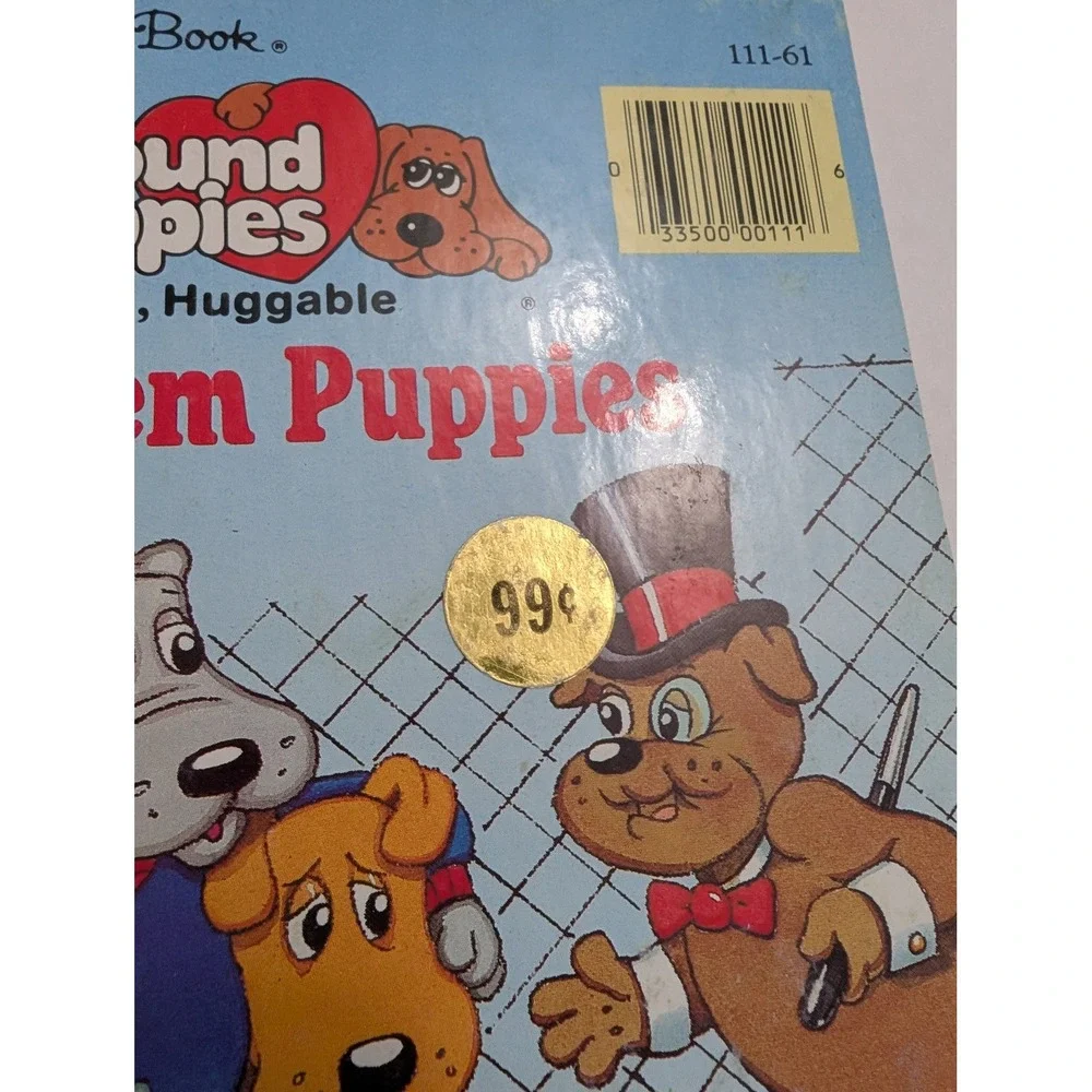 Golden Books Pound Puppies 1980s Pick‎ of the Litter & Problem Puppies lot 2
